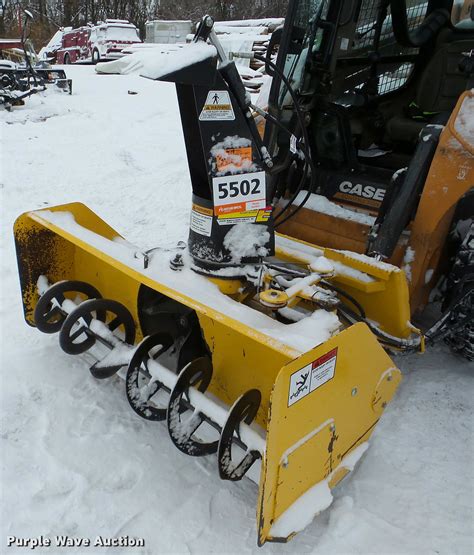 case skid steer snow blower for sale|loader mounted snowblower for sale.